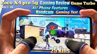 poco X4 pro 5g phone unboxing gaming review phone features freefire Handcam 25 kills ranked Gameplay