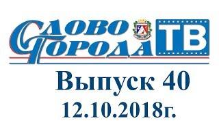 Саки "Слово города - ТВ" от 12.10.2018г.