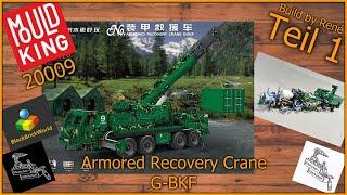 Zeit für Technic ohne Ende | Teil 1 | Mould King 20009 Armored Recovery Crane G-BKF