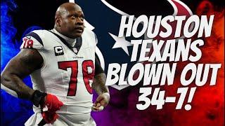 Houston Texans Have Problems! Defeated 34-7 By Vikings!