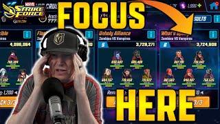 FOCUS ON THESE ROOMS! - MARVEL Strike Force - MSF