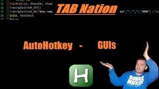 AutoHotkey GUI 6 - Pretty GUIs, Backgrounds/Border, and Button Pictures