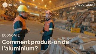 Rare visite d’une imposante aluminerie