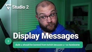 Boost Engagement On Your Stream with Display Messages!