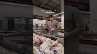 Costco grocery haul to stay fit at 25