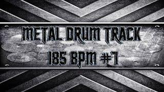 Power Metal Drum Track 185 BPM (HQ,HD)