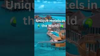 Top unique hotels in the world | TOP LUXURY Hotels That Will Blow Your Mind