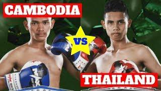 Max Muay Thai 2019: An Chhaing (Cambodia) vs Manutmai Sakchanu (Thailand)