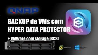 Armazenamento iSCSI e backups de máquinas virtuais VMWare e Hyper-V
