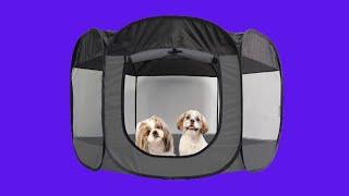 Before You Buy Furhaven Pet Playpen - Indoor-Outdoor Mesh Open-Air Playpen and Exercise Pen