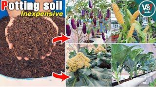 How to Make Potting Soil Mix for Container garden