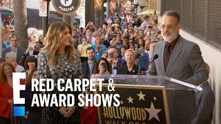 Tom Hanks Is Rita Wilson's Biggest Cheerleader at HWOF | E! Red Carpet & Award Shows