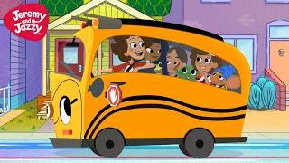 School Bus  Kids Songs  Jeremy and Jazzy