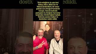 EFSANE SANATÇILAR: HAKAN ALTUN, SİBEL CAN VE HÜSNÜ ŞENLENDİRİCİ AYNI KAREDE