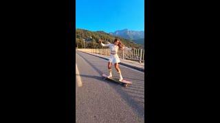 What a feeling  #longboard #shorts