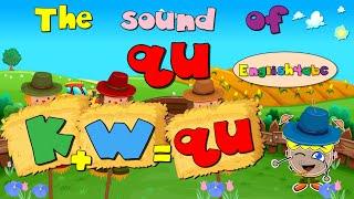 The Sound of 'qu' - English4abc - Phonics song