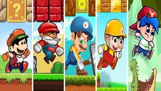 Amazing Games: Nob's World - SMAN ADVENTURE - Jay's World - Super Bino Go 2 - Super Rush