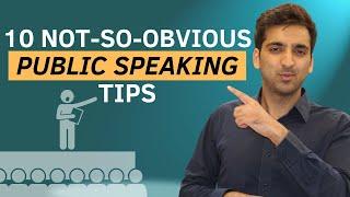 10 Public Speaking Tips (That No One Speaks About)