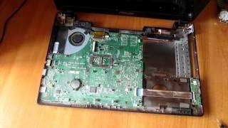 Разборка и чистка ноутбука ASUS K53E