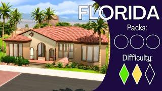 How To Build a FLORIDA HOUSE Like a Nerd - Base Game In-Depth Sims 4 Building Tutorial