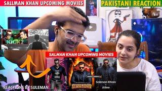 Pakistani Couple Reacts To Salman Khan Upcoming Movies 2025-2026 | Kick 2 , Babbar Sher , Sikandar