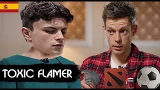 Toxic flamer - дота = футбол? шутки про парик, миграция, политика, аниме. Интервью [#1]