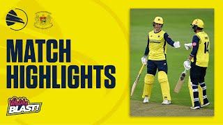 The Perfect Performance  | Hawks Men v Gloucestershire - Vitality Blast Highlights