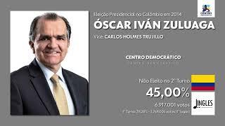 #JinglesPeloMundo: "Una Colombia distinta" - Óscar Ivan Zuluaga (CD - Colômbia - 2014)