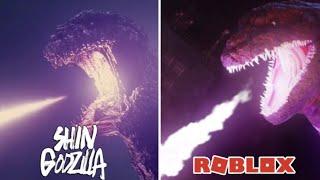 Shin Godzilla Movie Vs Kaiju Universe References | Roblox Kaiju Universe