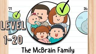 Brain Test 2 The McBrain Family Level 1-20 All Levels Android iOS