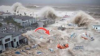 Horrific Chaos In Croatia || Powerful Storm Destroys Everything In Rovinj, Istria