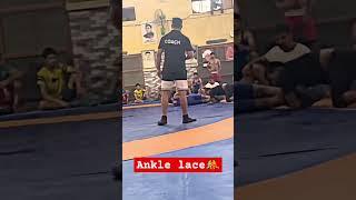 ankle lace #reels #kusti #trending #wrestling #india #deepakpunia #music #highschoolsports #motivate