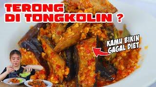 Resep teraneh !!! terong di tongkolin sambal jontor