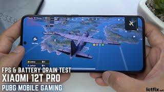 Xiaomi 12T Pro PUBG Mobile Gaming test | Snapdragon 8+ Gen 1, 120Hz Display