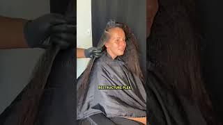 12 horas nesse cabelão grosso, volumoso e resistente #progressivasemformol #alisamento #tutorial