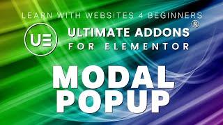 Modal Popup  | Ultimate Addons for Elementor UAEL | Elementor Addons | Brainstorm