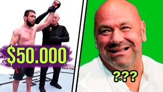 ВАУ! $50.000 ЛОИК ПОБЕДА НОКАУТ UFC! РЕАКЦИЯ НА БОЙ ЛОИКА РАДЖАБОВА