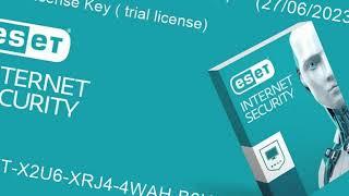 ESET NOD32 ANTIVIRUS Free Trial License activation key for 30 days | June 27, 2023