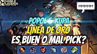 POLPOL Y KUPA LINE DE ORO ES ASOMBROSAMENTE BUENO! MOBILE LEGENDS ESPAÑOL