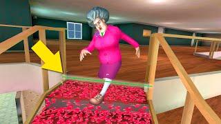 ПРАНКИ НАД МИСС ТИ Прохождение игры Scary Teacher 3D