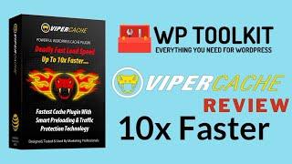 Viper cache review | Viper cache demo video | WP Toolkit | Make your WPsite 10times faster.