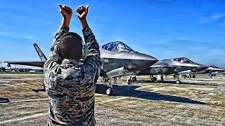 F-35A Lightning II Pilot Step & Flybys