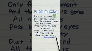  Dust in the Wind  - Kansas  . Sarah Brightman . Enjoy learning English
