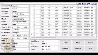 How to Create Hotel Management System in Visual Basic.Net with SQLite Database – Part 1 of 3