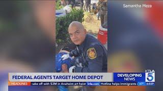 Federal immigration raid targets Home Depot in Hollywood