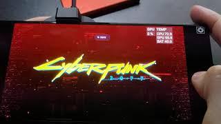 Test Nubia Red Magic 9 Pro: Cyberpunk 2077 || mobox || Wow64 (Snap 8 Gen 3) not playable||turnip 6.5