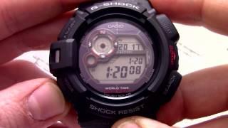 Часы Casio G-SHOCK G-9300-1E [G-9300-1ER] - Инструкция, как настроить от PresidentWatches.Ru