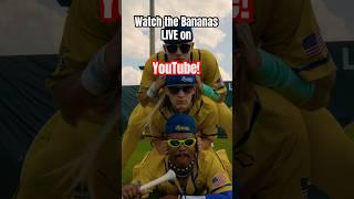 EVERY Bananas game is FREE here! #savannahbananas #shorts #dance #baseball #tiktok #sports #tricks