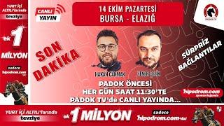 14 Ekim 2024 // SON DAKİKA - Bursa - Elazığ // Yener Çelik - Hakan Çakmak