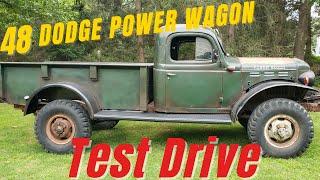 48 Dodge Power Wagon Test Drive